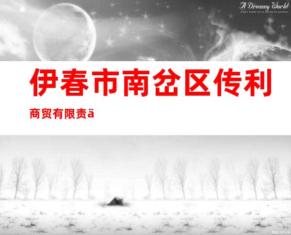 伊春市南岔区传利商贸有限责任公司